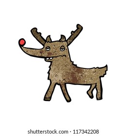 cartoon reindeer