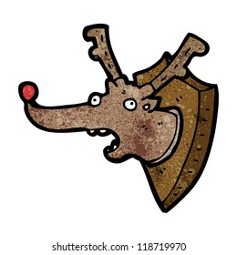 reno de dibujos animados