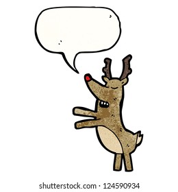reno de dibujos animados