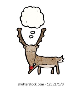 cartoon reindeer