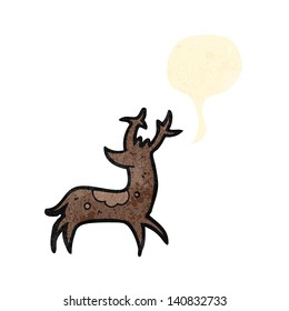 reno de dibujos animados