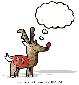 cartoon reindeer