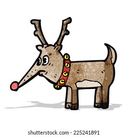 cartoon reindeer
