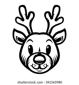 Cartoon Reindeer