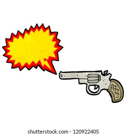 cartoon revolver