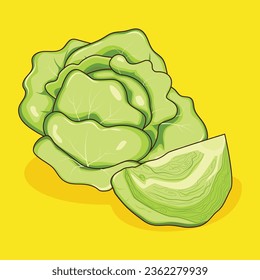 Cartoon-Reifenkohl mit Halbschießkohl 