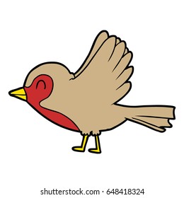 desenho animado robin pegando voo