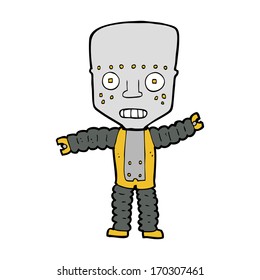 cartoon robot