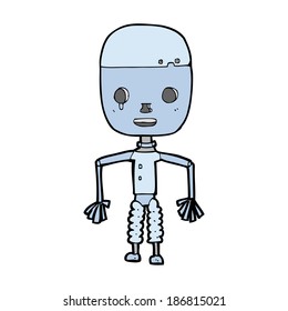 cartoon robot