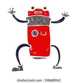 cartoon robot
