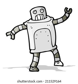 cartoon robot