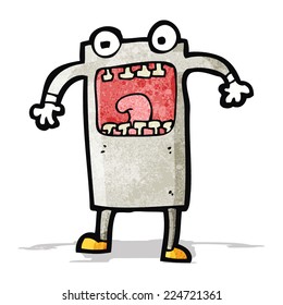 cartoon robot