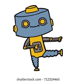 cartoon robot