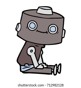 cartoon robot