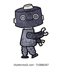 cartoon robot