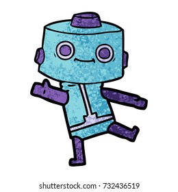 cartoon robot