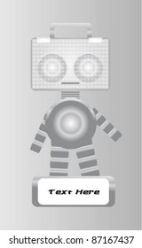 Cartoon robot