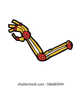 cartoon robot arm