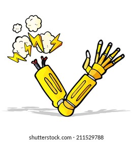Cartoon-Roboterarm