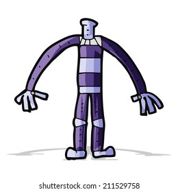 cartoon robot body