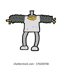 cartoon robot body (mix and match cartoons or add own photos)