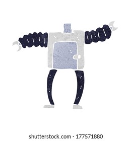 cartoon robot body (mix and match cartoons or add own photos)