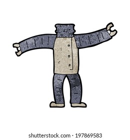 cuerpo de un robot de dibujos animados (mezcle y combine dibujos animados o agregue sus propias fotos)