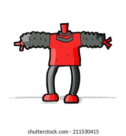 cartoon robot body (mix and match cartoons or add own photos)