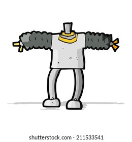 cartoon robot body (mix and match cartoons or add own photos)