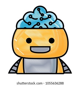 Cartoon robot design 