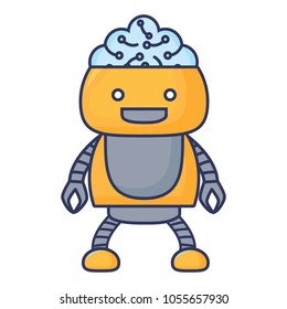 Cartoon robot design 