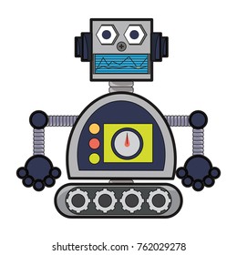 cartoon robot design 