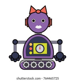 cartoon robot design 
