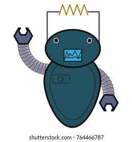 cartoon robot design 