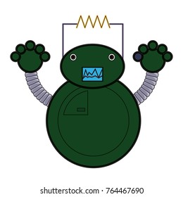 cartoon robot design 