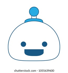 cartoon robot head design