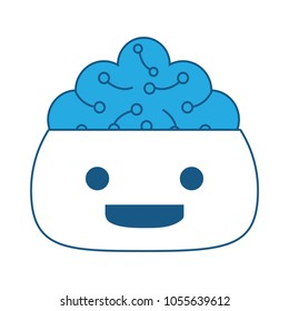 cartoon robot head design