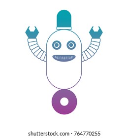 cartoon robot icon