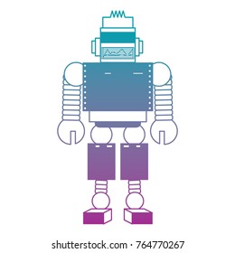 cartoon robot icon