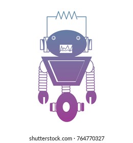 cartoon robot icon