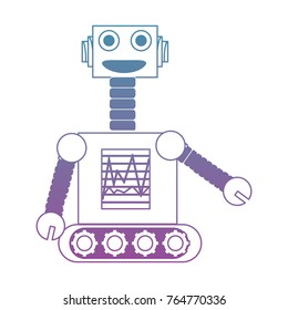 cartoon robot icon