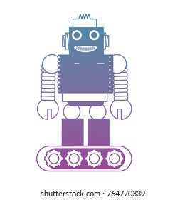 cartoon robot icon