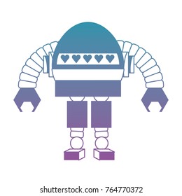 cartoon robot icon
