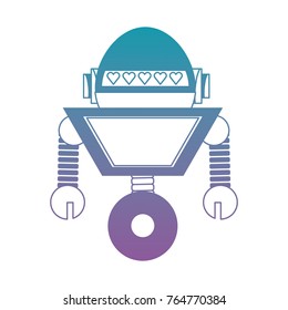 cartoon robot icon