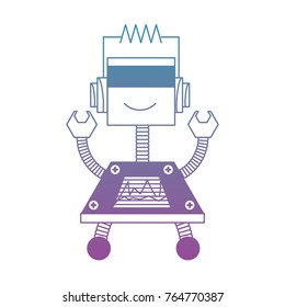 cartoon robot icon