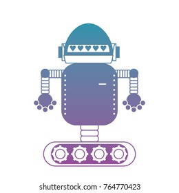 cartoon robot icon