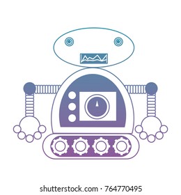 cartoon robot icon