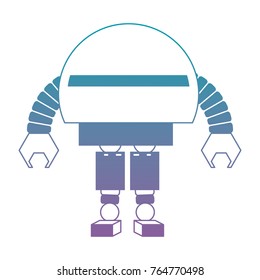 cartoon robot icon