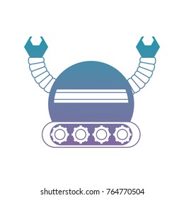 cartoon robot icon