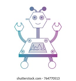 cartoon robot icon